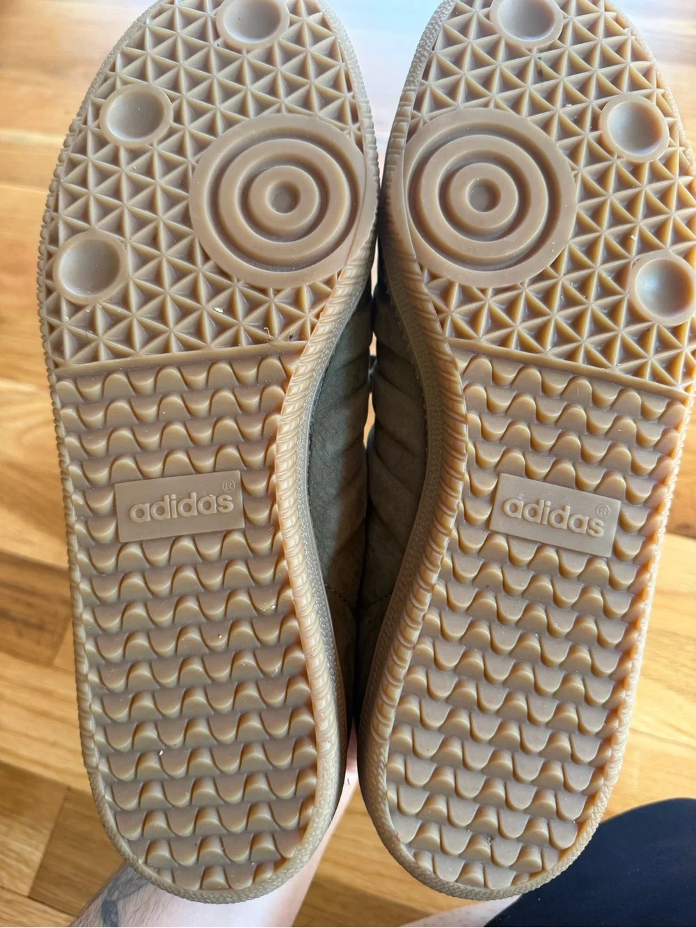 Men's Adidas Leather Samba Sneakers